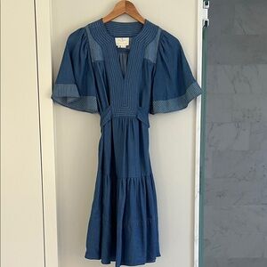 Kate Spade Indigo Midi Dress